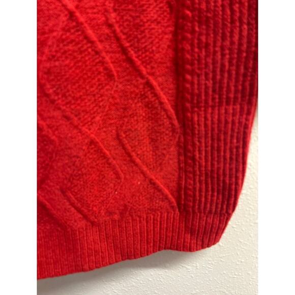 LOFT Red Women’s Sweater Knit Ribbed Dress Size XS - Picture 2 of 10